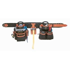 Custom Leathercraft 51452 27 Pocket 4 Piece Top-Of-The-Line Pro-Framer's Combo System... by Custom Leather Craft
