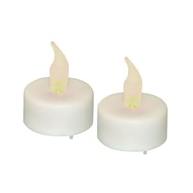 Battery Operated Tea Light Candles 2/Pack