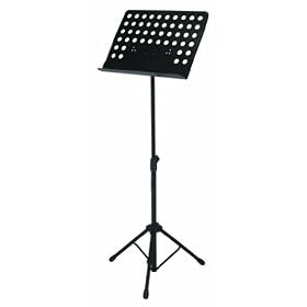 Quik Lok MS/330 Orchestra Sheet Music Stand with Perforated Metal Desk