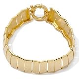 Tech Sterling Silver Polished ZigZag Bracelet 8