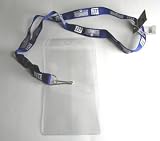 New York Giants Lanyard and Plastic Ticket Holder