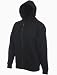 Fruit of the loom zip through hooded sweatshirt hoodie Black XXL (47 - 49 inch chest)