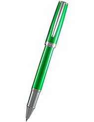 Office Product: Waterford? Marquis Versa Green Transparent Rollerball Pen with Chrome Accents - Waterford