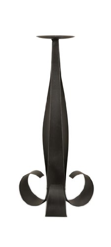 Medium Elegant Scrolled Iron Holder 27