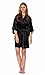 Satin kimono bridesmaids robe