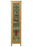 ASPEN - Solid Wood & Glass Display / Storage Cabinet