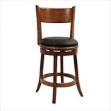 Palmetto Swivel Stool - Fruitwood (24")