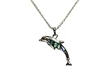 Abalone Winter Necklace with Tail