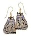 Clearly Charming Shambala Grey Drop Earrings by Laurel Burch ( cat jewelry, kitten, kitty, feline, animal)