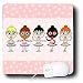 Janna Salak Designs Ballerinas - Little Ballerina - Ballet Positions - Mouse Pads