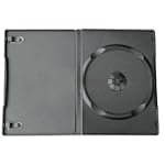 Americopy 100 PREMIUM STANDARD Black Single DVD Cases 14MM
