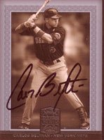 Carlos Beltran, New York Mets, 2005 Donruss Greats Autographed Card