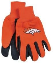 Twotonegloves Denver Broncos Two Tone Gloves Nfl National Football League American Sport Bat Ball Team Fan Memorabilia Souvenir Base Sport