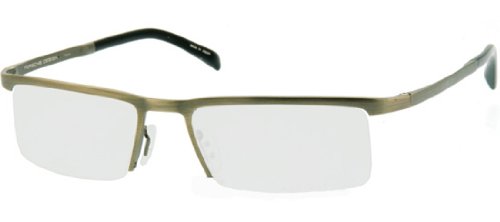 Porsche Design Eyeglasses Unisex Semi Rimless Titanium P8129 A