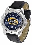 Kent State Golden Flashes Sport AnoChrome Men's Watch with Leather Band