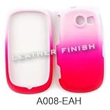 Samsung Flight 2 A927 Leather Finish Two Tone, White and Hot Pink Hard Case ....