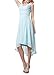 Hanxue sleeveless Double-V Party Dress Hi-lo Formal Bridesmaid Dresses