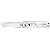 Triple Action, Stainless Handle, Tanto Point, Plain