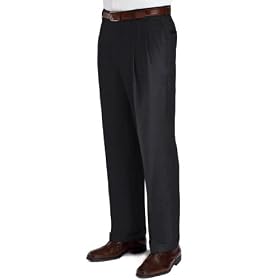 Business Express Pleated Front Trousers- Extended Sizes