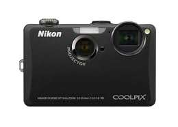Nikon Coolpix S1100pj 14 MP Digital Camera with 5x Wide Angle Optical Vibration Reduction VR Zoom and 3-Inch LCD and Built-in Projector Black 