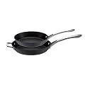 Raymond Blanc by Anolon Professional Hard Anodised French Skillet Frying Pan Twin Pack, 24 cm & 30 cm