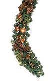 6 Pre-Lit LED Battery Operated Decorated Christmas Garland - Warm Clear Lights