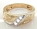 0.30 Carat Round Diamond Wedding Ring in 18ct Solid Yellow Gold