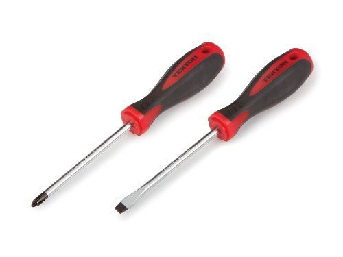 TEKTON 2739 Flat and Phillips Screwdriver Set, 2-Piece