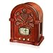 Jwin JK-222 WOOD CABINET TOMBSTONE RADIO WITH 4 BAND AM/FM/TV/WB