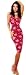  : 1st Fantasies Floral printed Lycra Net Knee Length Chemise