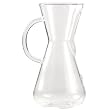 Chemex Classic Series Glass Coffeemaker with Handle, 3 cup capacity (15 Ounce)