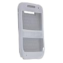 Clear White Durable Silicone Skin Case for Nokia E71