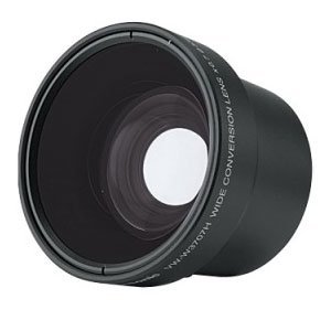 Panasonic ビデオカメラアクセサリー ワイドコンバージョンレンズ VW-W3707H-K
