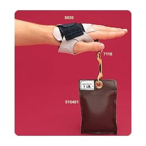 P.R.E. Weight Cuffs, Traction Weights, & Chain Snap Traction Weights 1lb. (.5kg) - Model 515401