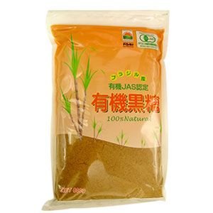 原料１００％粉末 有機JAS認定 有機黒糖 800g