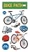 Sticko Classic Stickers Bike Path SP-SEA16, 6 Item(s)/Order