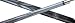 Harley Davidson HD10 Silver Tribal with Harley Davidson Shield and Silver Shaft Pool Cue Stick