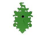 Outdoor Living : Present Time Birdhouse Cuckoos Nest - Wood Contemporary Design Green H 38cm