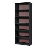 Value Mate 6-Shelf Bookcase - Black