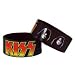 KISS - 1 wide silicone bracelet FACES