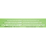 Alvin TD112 Lettering Template