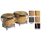 LP201AX2DW Generation II Bongos ( Wine Red with Chrome Comfort Curve Rims ) - B001N2VALW