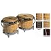 LP201AX2AW Generation II Bongos (Natural with Gold Comfort Curve Rims)