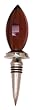 Red Ellipse Bottle Stopper