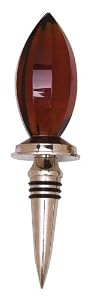 Red Ellipse Bottle Stopper