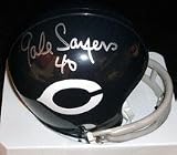 Gale Sayers Autographed Chicago Bears THROWBACK Mini Helmet (Unframed)