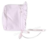 Adorable Rosebud Pink Bonnet