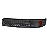 AnzoUSA 511070 Smoke LED Bumper Light for Chevrolet Silverado - (Sold in Pairs) by AnzoUSA