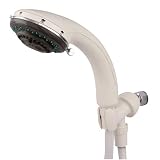 Elements of Design EX2527 Tempa 4 Functions Hand Shower/w Hose, White and Chrome