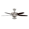 Lowery Click-In Ceiling Fan Nickel (52")
